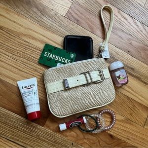NWT Express woven wristlet